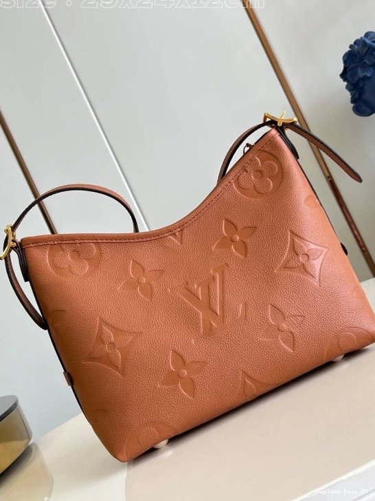 Affordable LOUIS PM-29*24*12cm VUITTON CARRYALL 0819